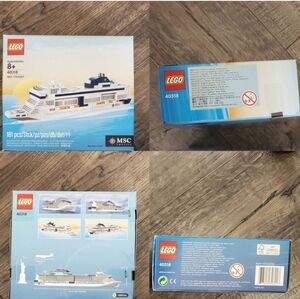 Rare! LEGO Exclusive Promotional MSC Cruise Ship 40318 BRAND NEW Sealed.